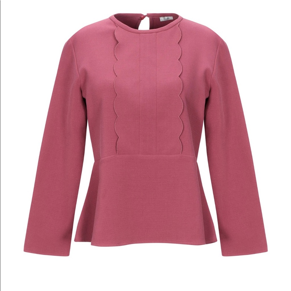 Gold Case Pastel Pink Blouse , size Small, brand new